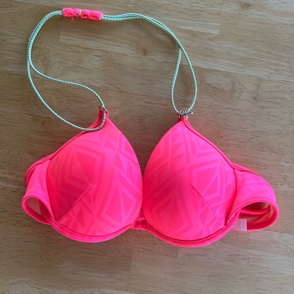 Victoria's Secret Hot Pink Bikini Top - Picture 1 of 5